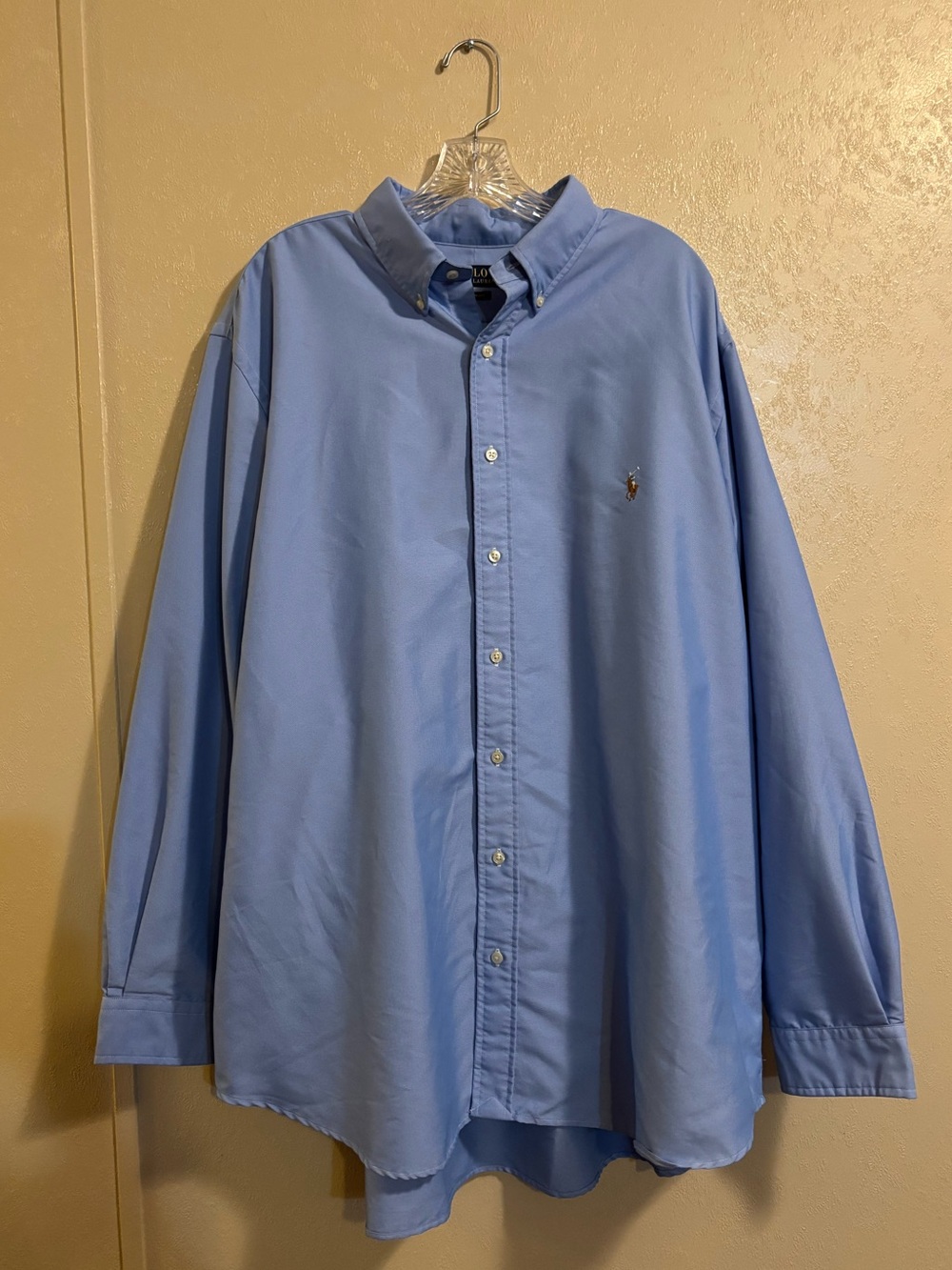 Polo Ralph Lauren men’s Performance Oxford Button-Down Shirt sz 2XB